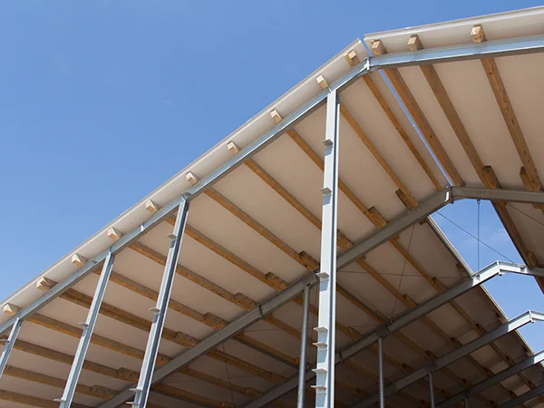 Agricultural building spray foam insulation