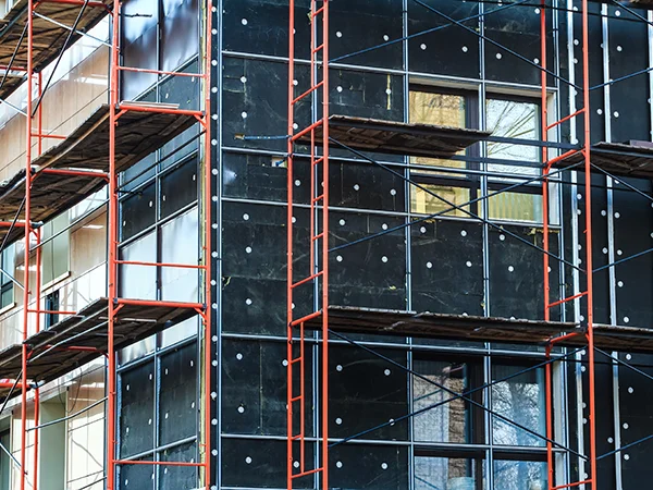 Commercial building foam insulation